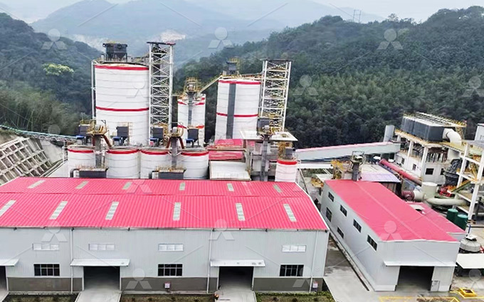 Linha de produção de pó de escória (400.000 t/ano)