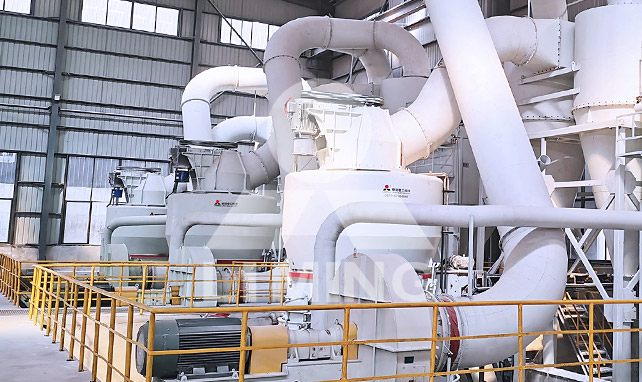 Planta de processamento de carbonato de cálcio pesado com malha 325
