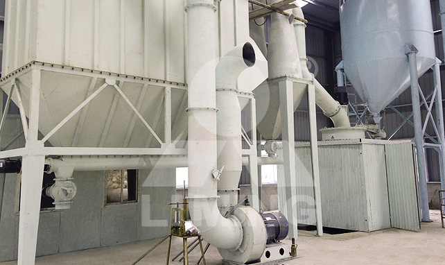 Planta de produção de carbonato de cálcio (1250 mesh)
