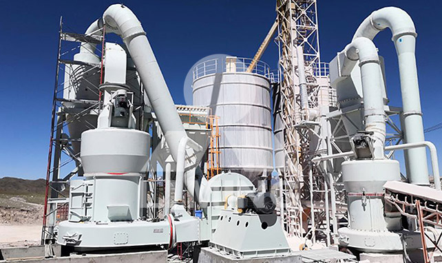Projeto de produção de pó mineral à base de calcário