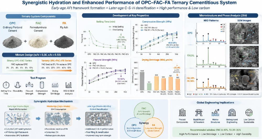 Mechanical Performance and Microstructural Mechanism of a Ternary Silicate–Ferroaluminate–Fly Ash Composite Cementitious System.jpg